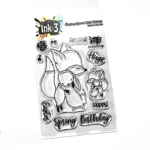 Kitty Snow Day 4x6 stamp set