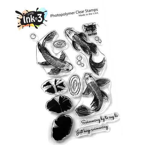 Kitty Snow Day 4x6 stamp set